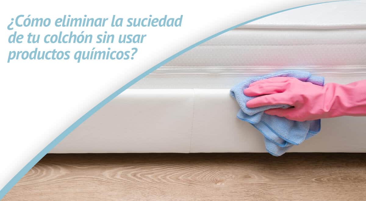 Limpiar tu colchón sin usar productos químicos